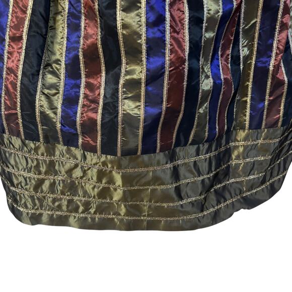 Jessica McClintock Vintage Taffeta Ball Gown Fancy Dress Strapless Size 6 - Picture 8 of 16